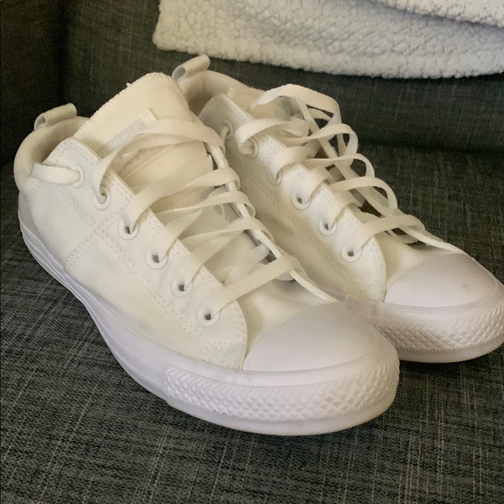Converse White Low-Top Sneakers